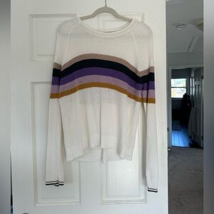 Casual Faherty sweater - great for layering with jackets